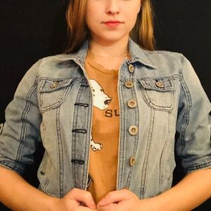 Blue jean jacket